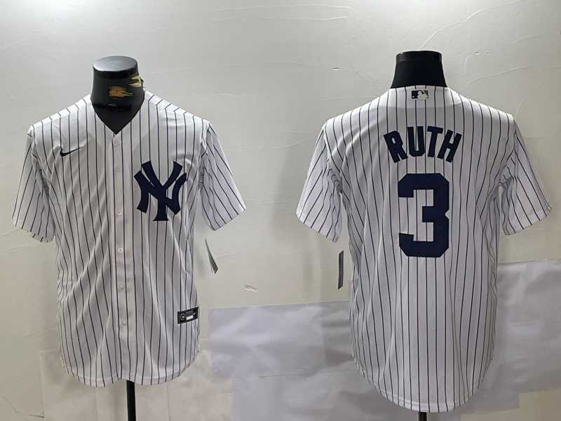 Men's New York Yankees #3 Babe Ruth White Name Stitched Cool Base Nike Jersey,We sell and wholesale Men's New York Yankees #3 Babe Ruth White Name Stitched Cool Base Nike Jersey on line form chian!